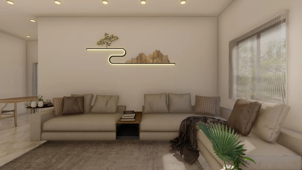 Comfortable lounge area at Bharosa Care Centre